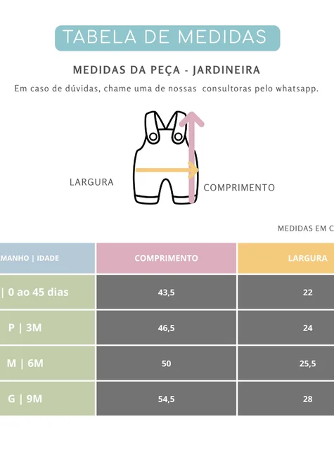 Jardineira Agrobaby com botões de madeira na cor Cinza